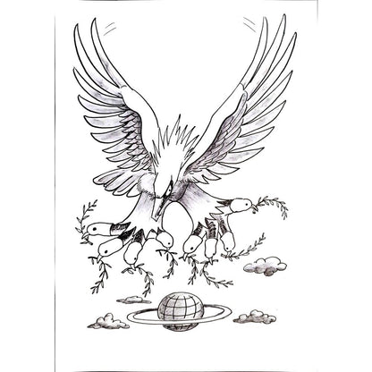 Feng Hui Cang 25x18cm Orijinal Karikatür BOD03312