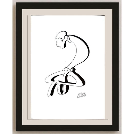 Vitalij Koryako 29x21cm Orijinal Karikatür BOD03332