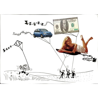 Alexander Petrov 29x21cm Orijinal Karikatür BOD03360