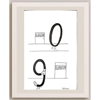 Michael Tetievski 25x21cm Orijinal Karikatür BOD03372