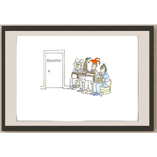 Alexei Talimonov 29x21cm Orijinal Karikatür BOD03374
