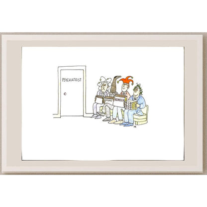 Alexei Talimonov 29x21cm Orijinal Karikatür BOD03374