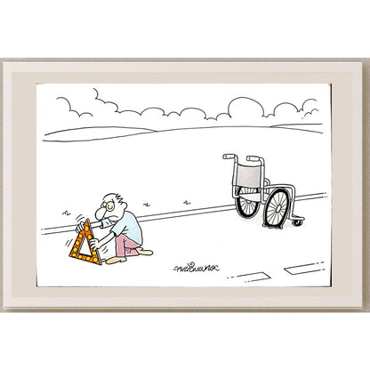 Arionauro Da Silva Santos 29x21cm Orijinal Karikatür BOD03381