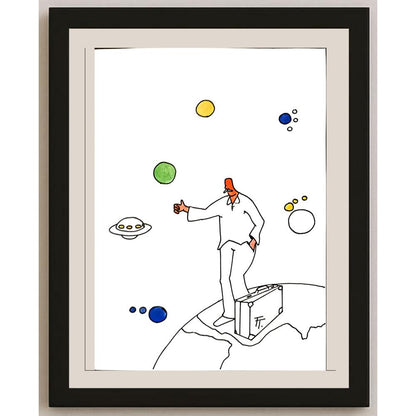 Tomas Trunecek 29x21cm Orijinal Karikatür BOD03384