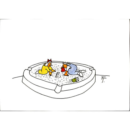 Tomas Trunecek 29x21cm Orijinal Karikatür BOD03385