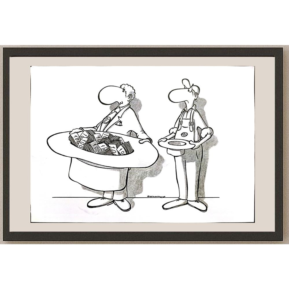 Goran Milenkovic 29x21cm Orijinal Karikatür BOD03404
