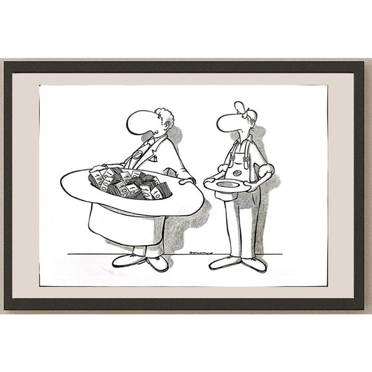 Goran Milenkovic 29x21cm Orijinal Karikatür BOD03404