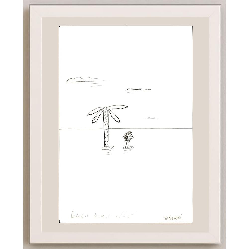 Michael Tetievski 25x21cm Orijinal Karikatür BOD03410