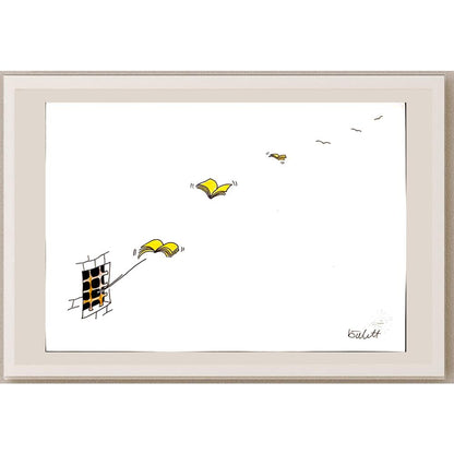 Bülent Fidan 29x21cm Orijinal Karikatür BOD03412