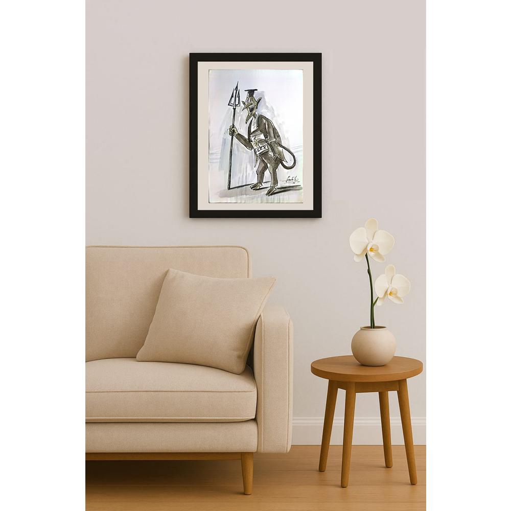 Leonte Nastase 29x21cm Orijinal Karikatür BOD03419