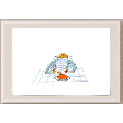 Dechko Nikolov 29x21cm Orijinal Karikatür BOD03436
