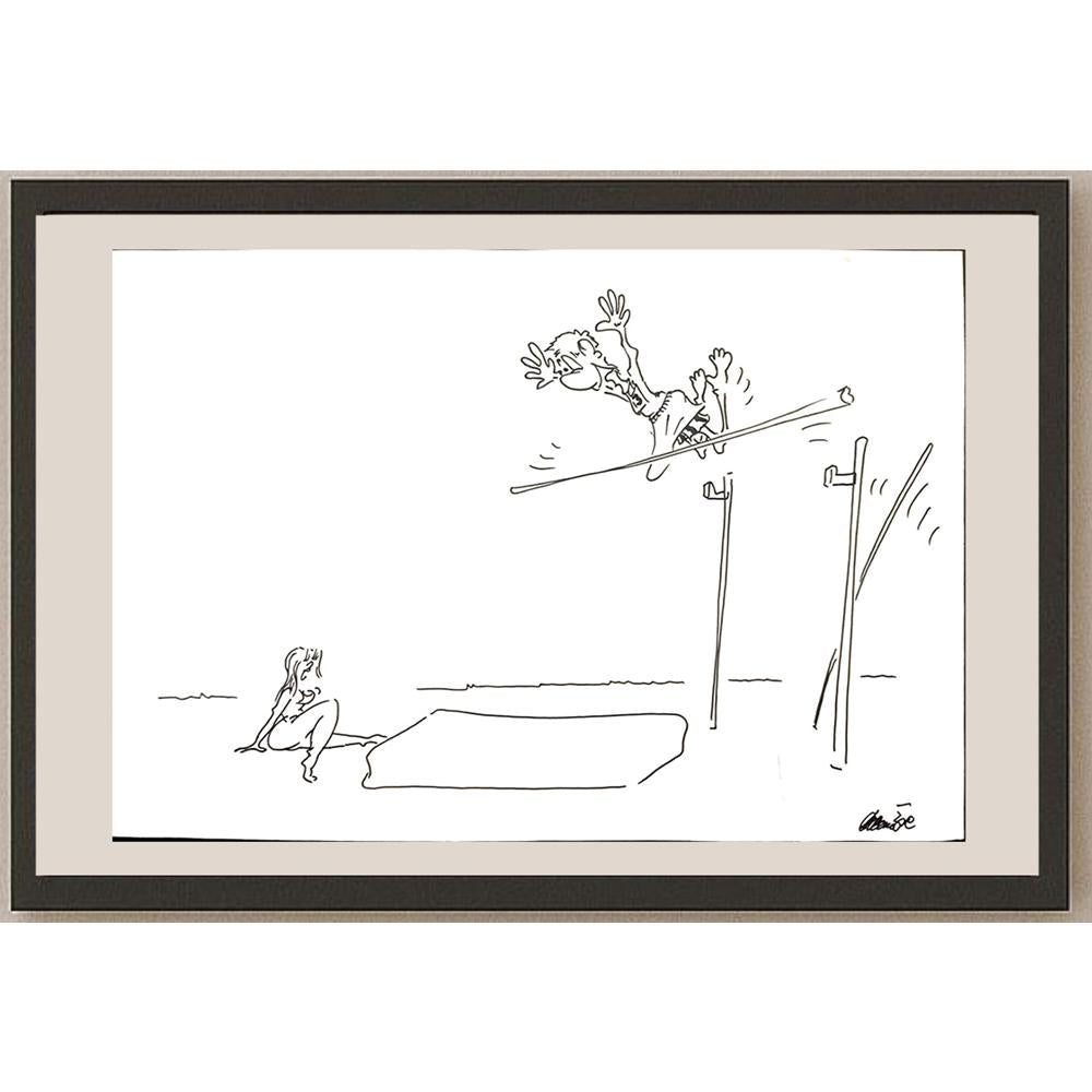 Branko Prehuzic 29x21cm Orijinal Karikatür BOD03445