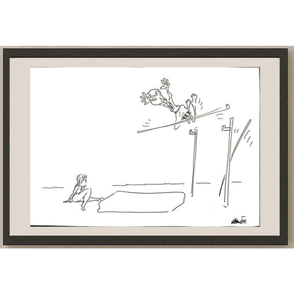 Branko Prehuzic 29x21cm Orijinal Karikatür BOD03445