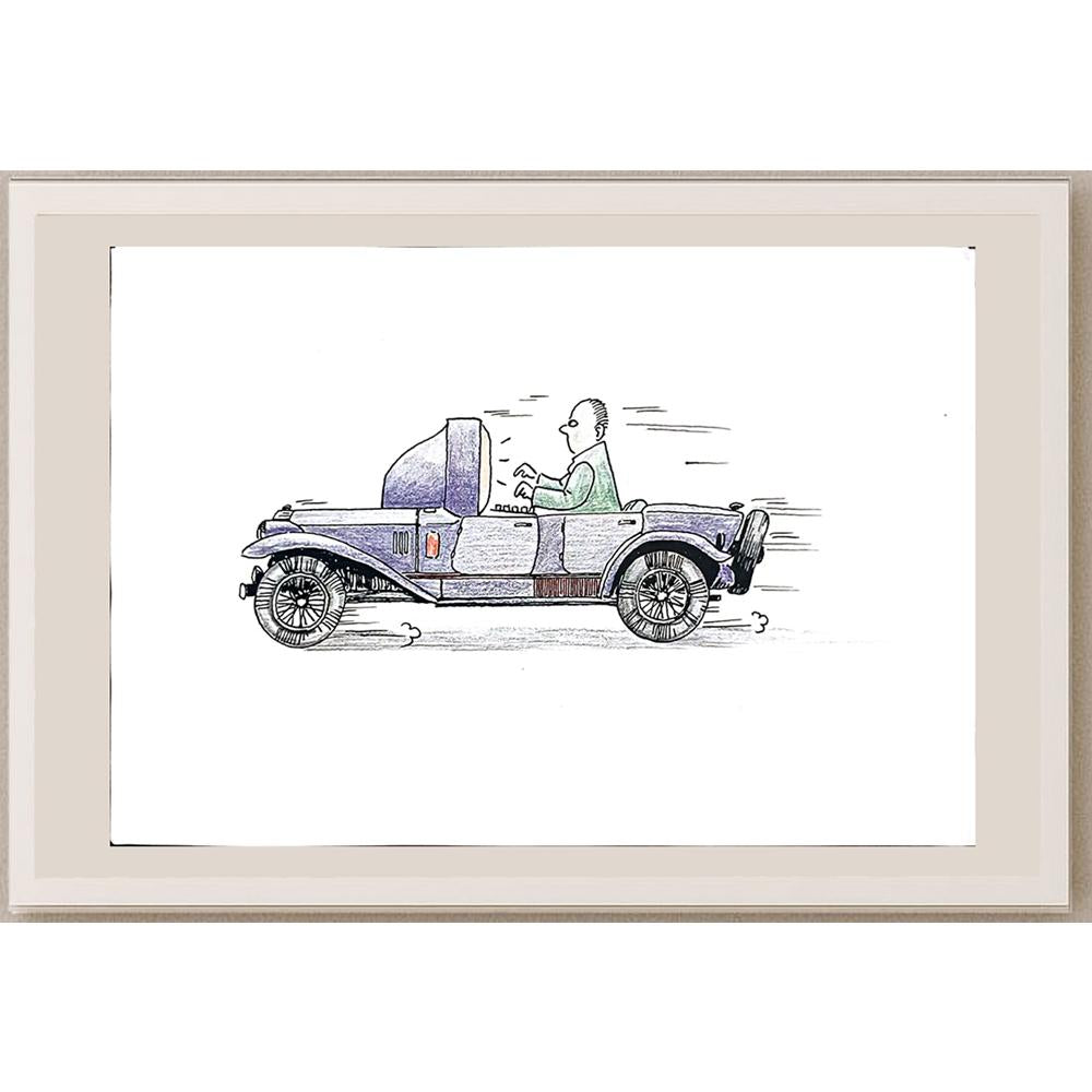 Lan Yu Jie 29x21cm Orijinal Karikatür BOD03463