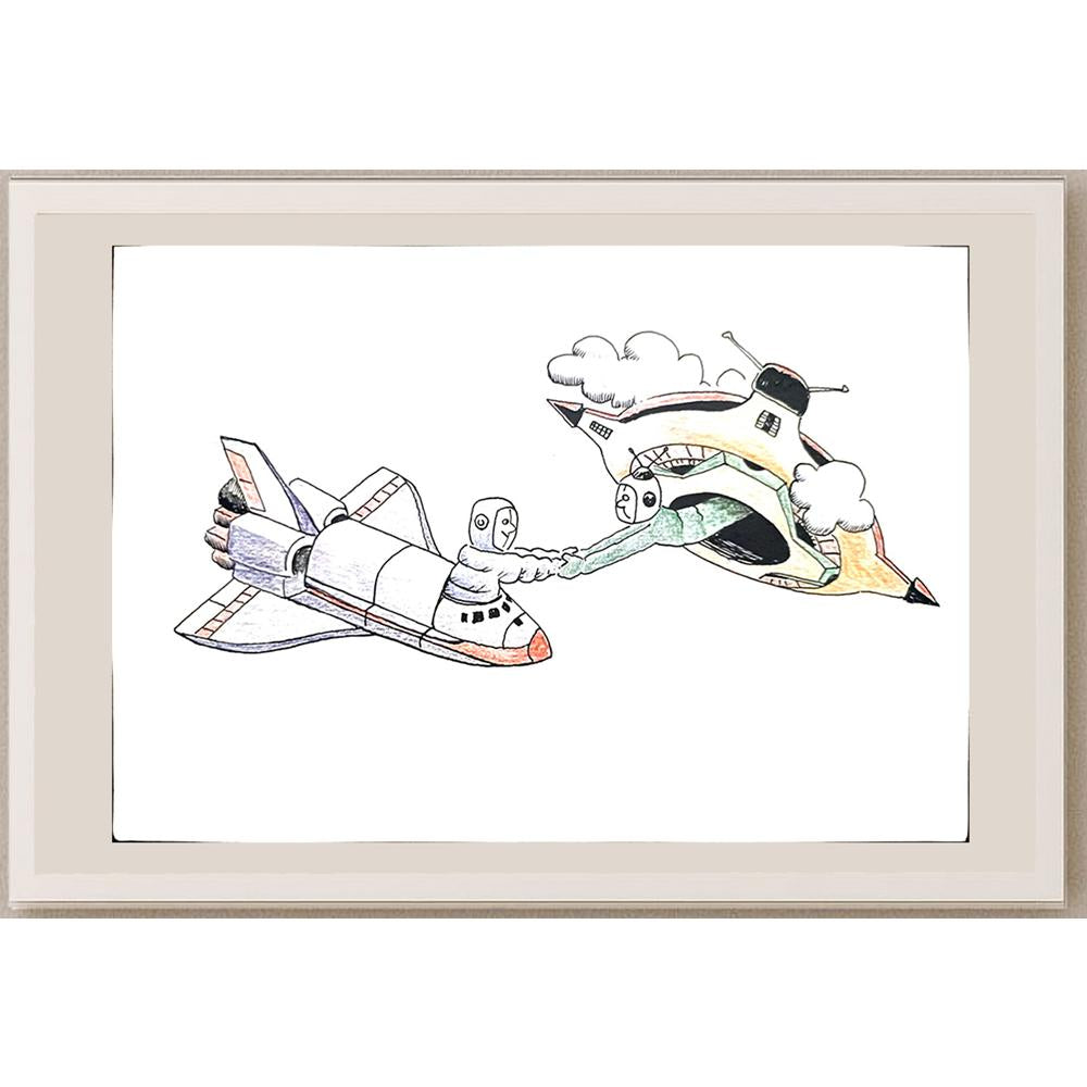 Lan Yu Jie 29x21cm Orijinal Karikatür BOD03464