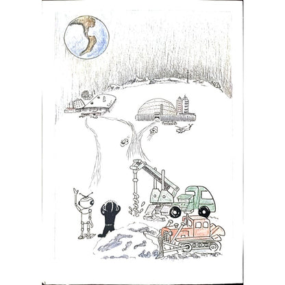 Lan Yu Jie 29x21cm Orijinal Karikatür BOD03465