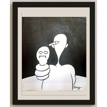 Jiang Lidong 29x21cm Orijinal Karikatür BOD03468