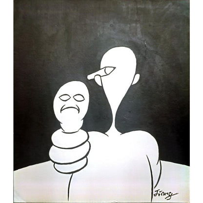 Jiang Lidong 29x21cm Orijinal Karikatür BOD03468