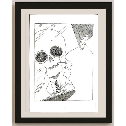 Sun Wanshuai 29x21cm Orijinal Karikatür BOD03474