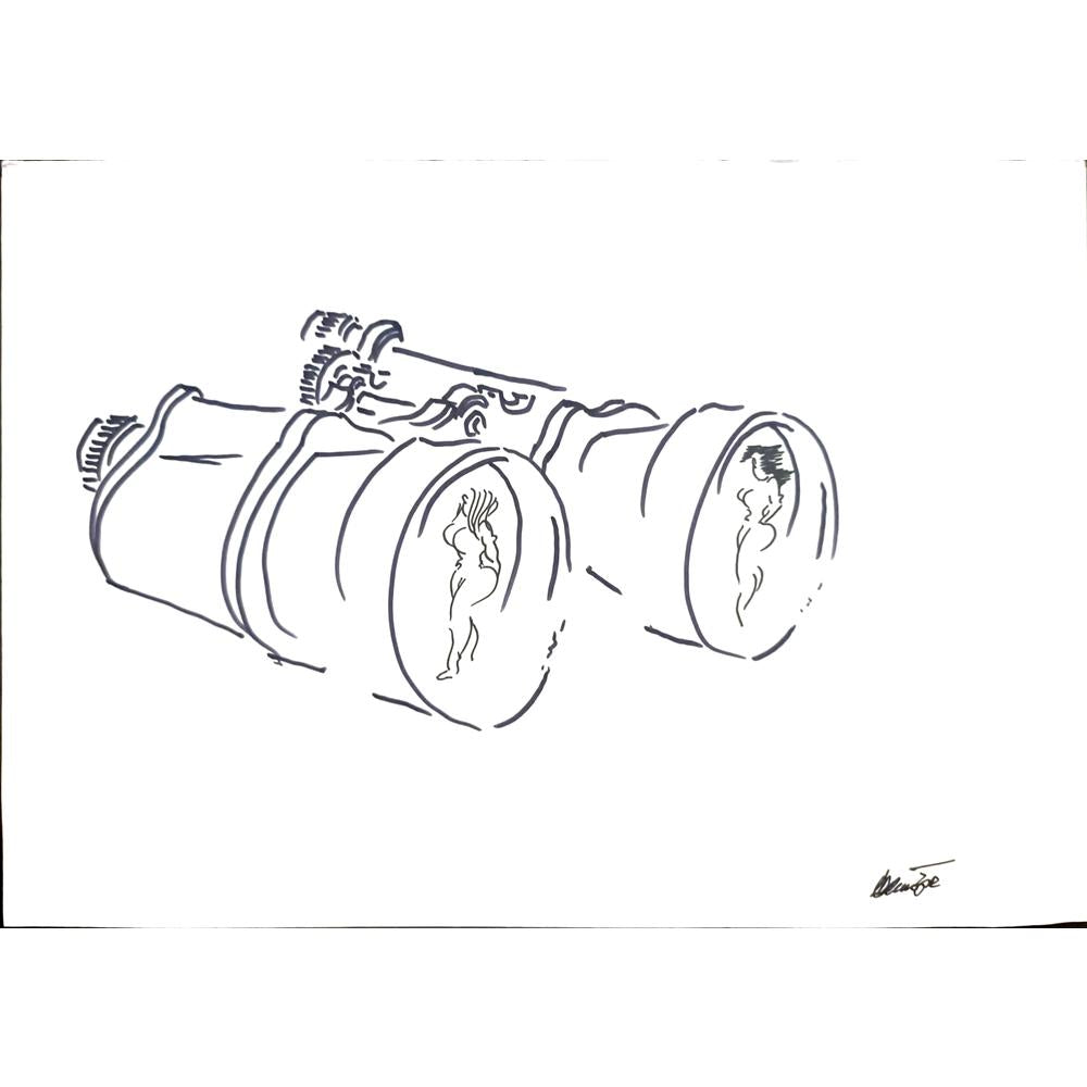 Branko Prehuzic 29x21cm Orijinal Karikatür BOD03475