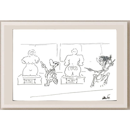 Branko Prehuzic 29x21cm Orijinal Karikatür BOD03477