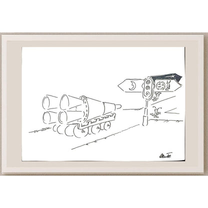 Branko Prehuzic 29x21cm Orijinal Karikatür BOD03479