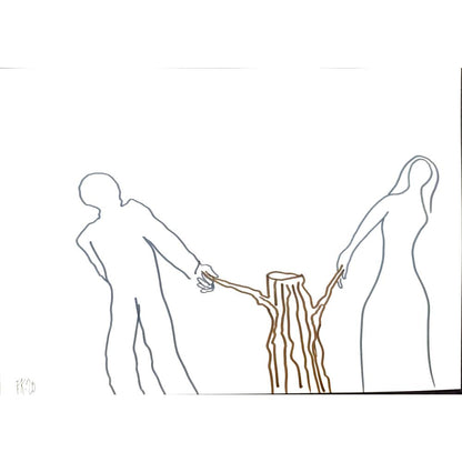 Fedor Kritovak 29x21cm Orijinal Karikatür BOD03481