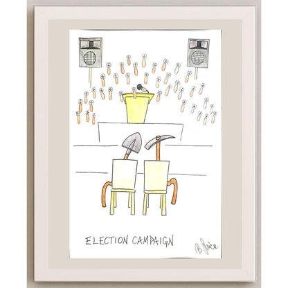 Bojan Grlica 29x21cm Orijinal Karikatür BOD03486