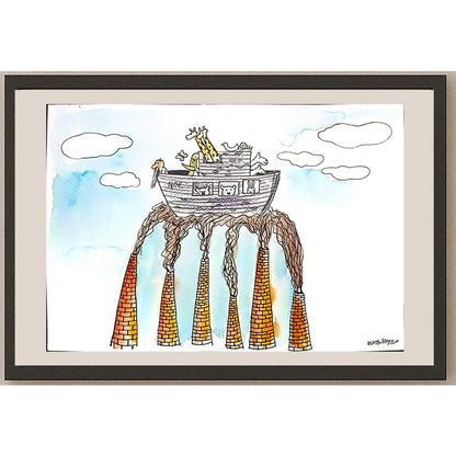 Zlatko Krstevski 29x21cm Orijinal Karikatür BOD03490
