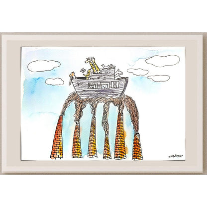 Zlatko Krstevski 29x21cm Orijinal Karikatür BOD03490