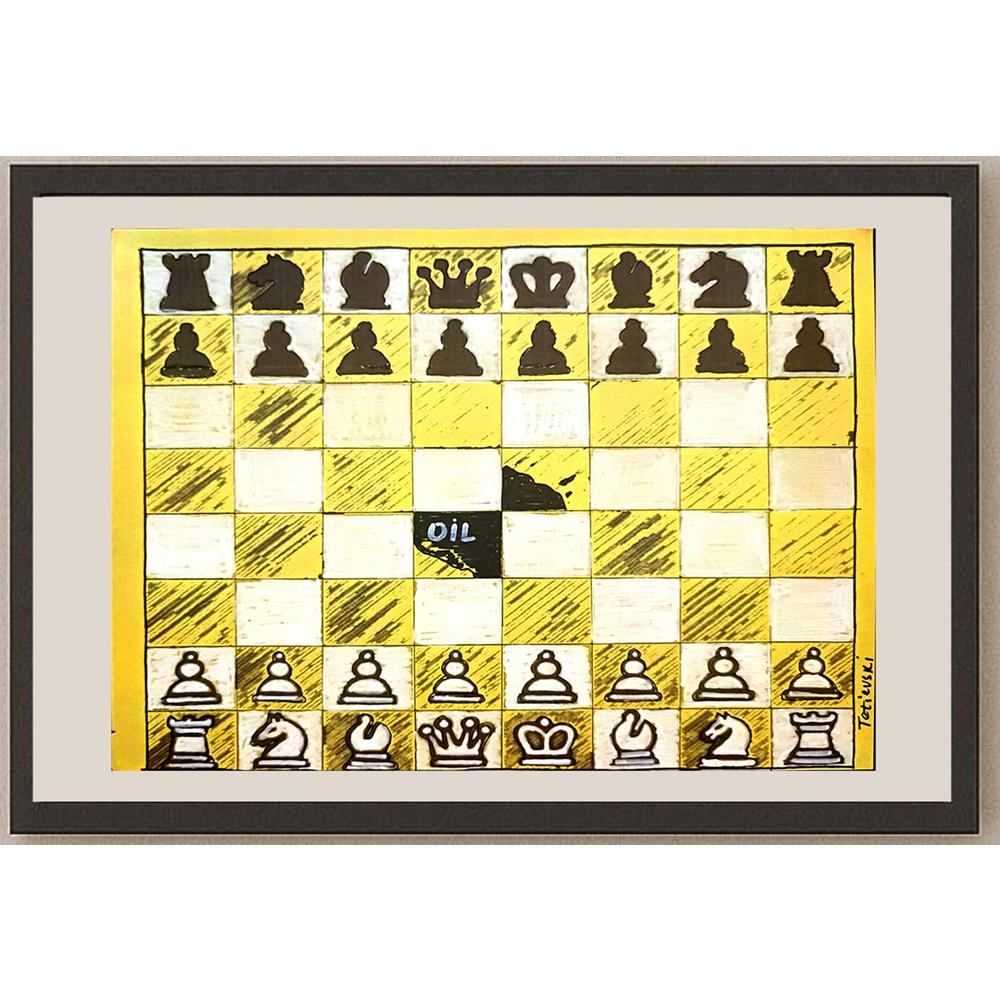 Michael Tetievski 29x21cm Orijinal Karikatür BOD03495
