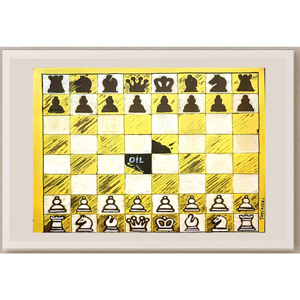 Michael Tetievski 29x21cm Orijinal Karikatür BOD03495