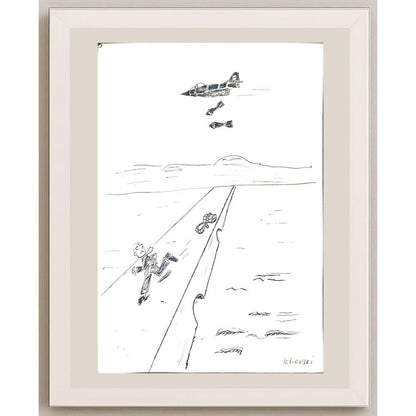 Michael Tetievski 29x21cm Orijinal Karikatür BOD03497