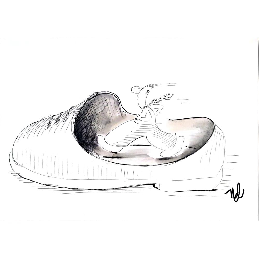 Nel 43x30cm Orijinal Karikatür BOD03500