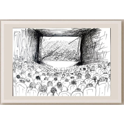 Çiğdem Renkligül 50x35cm Orijinal Karikatür BOD03506