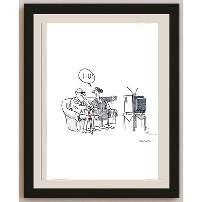 Bartu Ayata 50x35cm Orijinal Karikatür BOD03521