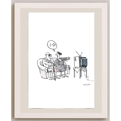 Bartu Ayata 50x35cm Orijinal Karikatür BOD03521