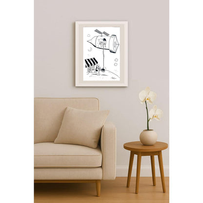 Ali Bulca 50x35cm Orijinal Karikatür BOD03523