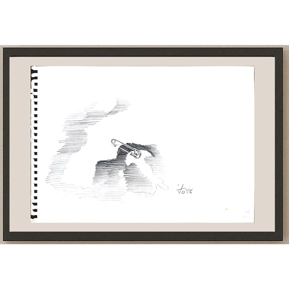 Dodi 29x21cm Orijinal Karikatür BOD03525