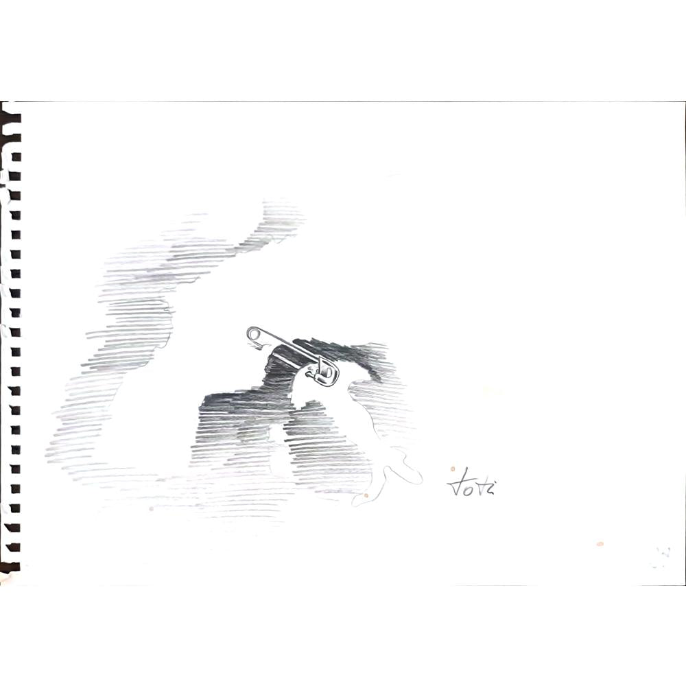Dodi 29x21cm Orijinal Karikatür BOD03525