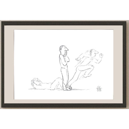 Tan Oral 43x30cm Orijinal Karikatür BOD03527