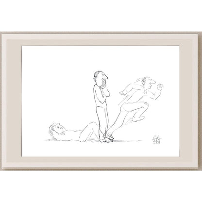 Tan Oral 43x30cm Orijinal Karikatür BOD03527