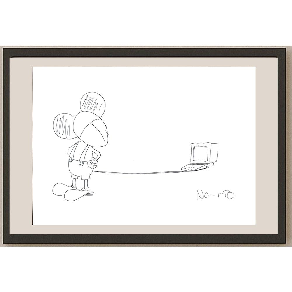 No Rio 50x35cm Orijinal Karikatür BOD03537