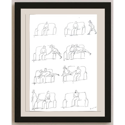 Roccow 50x35cm Orijinal Karikatür BOD03538