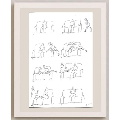 Roccow 50x35cm Orijinal Karikatür BOD03538