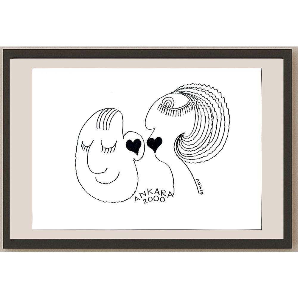 Dikov 50x35cm Orijinal Karikatür BOD03551