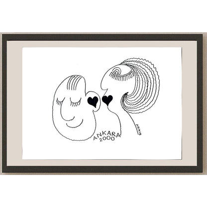 Dikov 50x35cm Orijinal Karikatür BOD03551