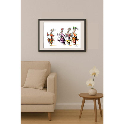 Sait Munzur 43x30cm Orijinal Karikatür BOD03555
