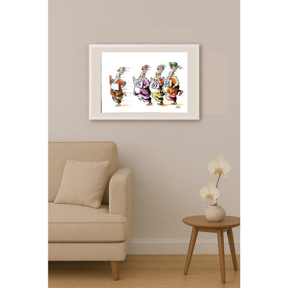 Sait Munzur 43x30cm Orijinal Karikatür BOD03555