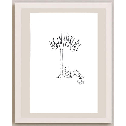 Pamir Yaver 29x21cm Orijinal Karikatür BOD03562
